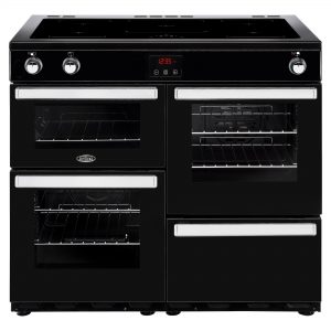 BELLING COOKCENTRE 100CM RANGE BLK
