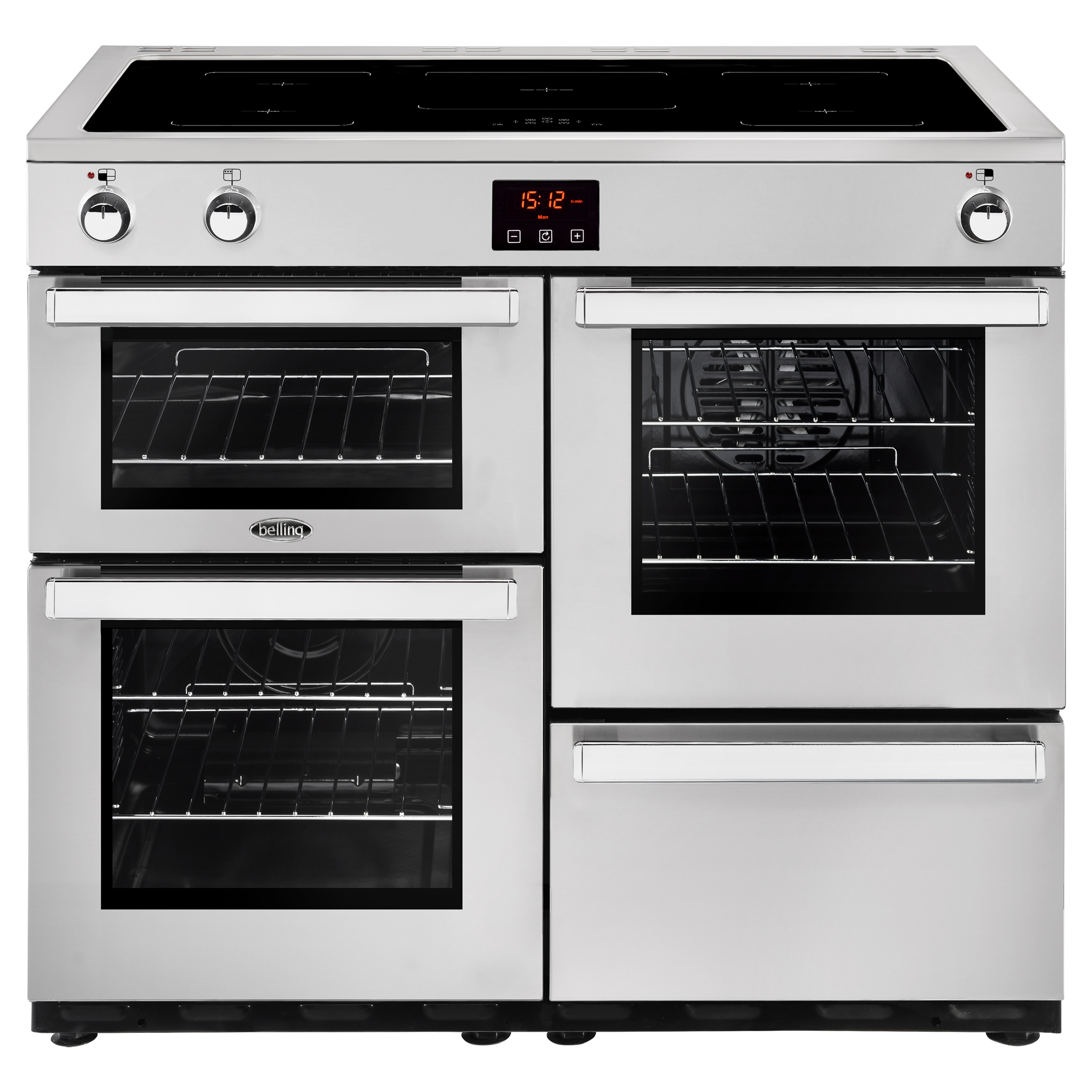 BELLING COOKCENTRE 110CM RANGE 110EIPROFSTA