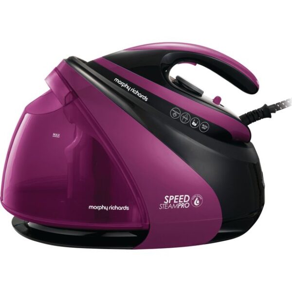 Morphy Richards Speed Steam Black/Purple – 332102