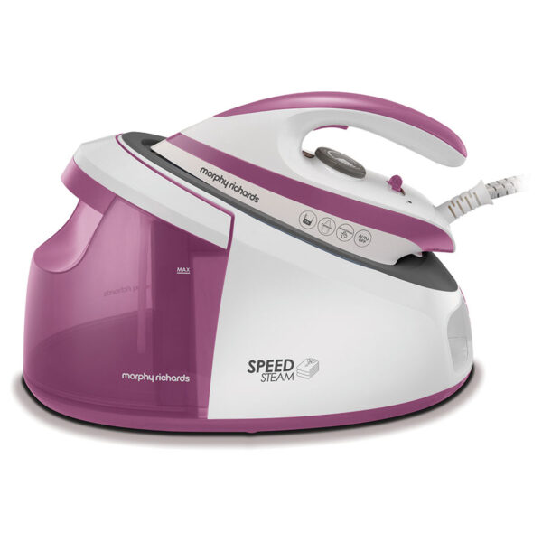 Morphy Richards Speed Steam White/Pink – 333201