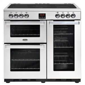 Baumatic Twin Cavity 90cm Range Cooker Stainless Steel – BCE925SS