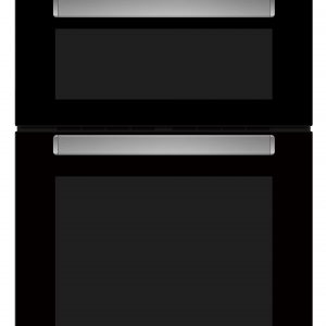BELLING BLACK DOUBLE OVEN BI909MFBLK