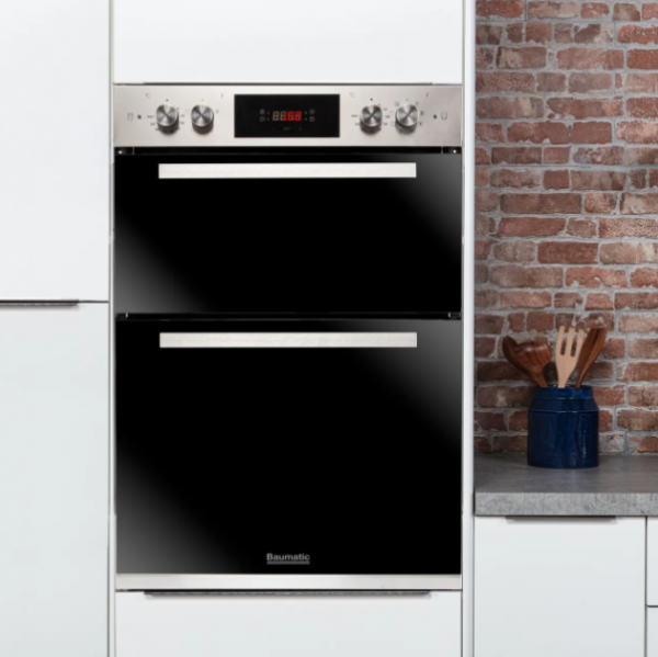 Baumatic 90cm Built In Electric Double Oven – BODM984X