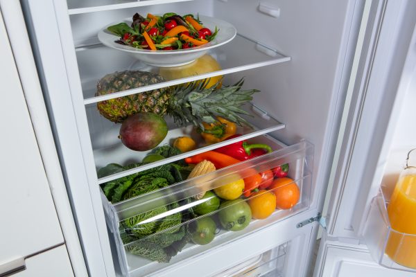 Candy CVS 1745WWDK Freestanding Fridge Freezer with Water Dispenser