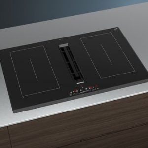 ED851FQ15E Siemens iQ500, Induction Cooktop with Integrated Ventilation System, 80 cm