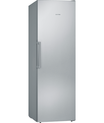 Siemens iQ300, Free-standing freezer, 186 x 60 cm, Inox-easyclean GS36NVIFV
