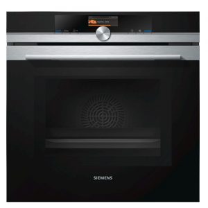 Siemens iQ700, Built-in oven with microwave function, 60 cm, Stainless steel – HM676G0S6B