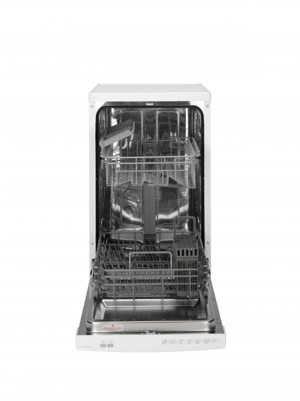 Hoover Slimline 10 Place Setting Freestanding Dishwasher – HDPH2D1049W-80