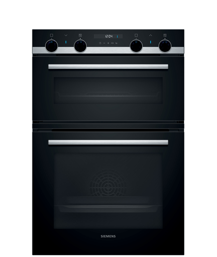 Siemens iQ500 Built-in double oven 60 cm Stainless steel MB557G5S0B