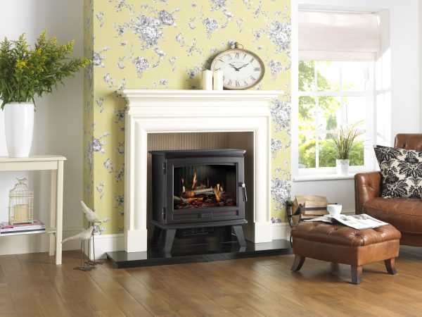 Dimplex Sunningdale Opti-V Electric Stove - Black - SGN20 - Image 2