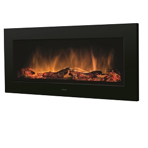Dimplex Optiflame Wall Mount Electric Fire Black - SP16E