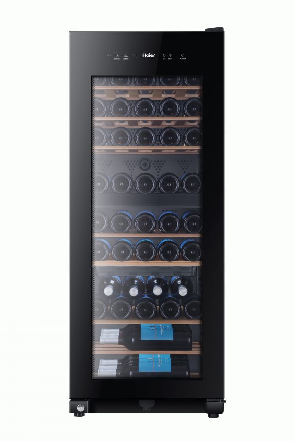 Haier WS53GDA Dual Zone 53 Bottle Wine Cooler A+ – Black