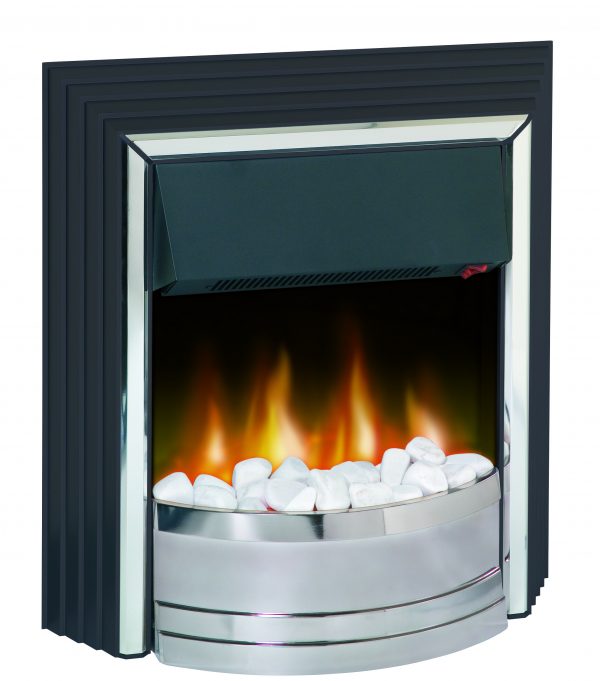 Dimplex Zamora Black Chrome Effect Electric Fire - ZAM20 - Image 2
