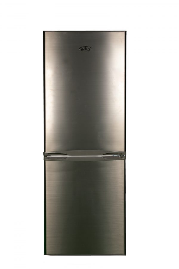 BELLING 55CM S/STEEL FRIDGE FREEZER