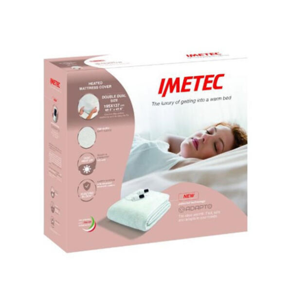 Imetec Adapto Double Mattress Cover Dual Control – 16733