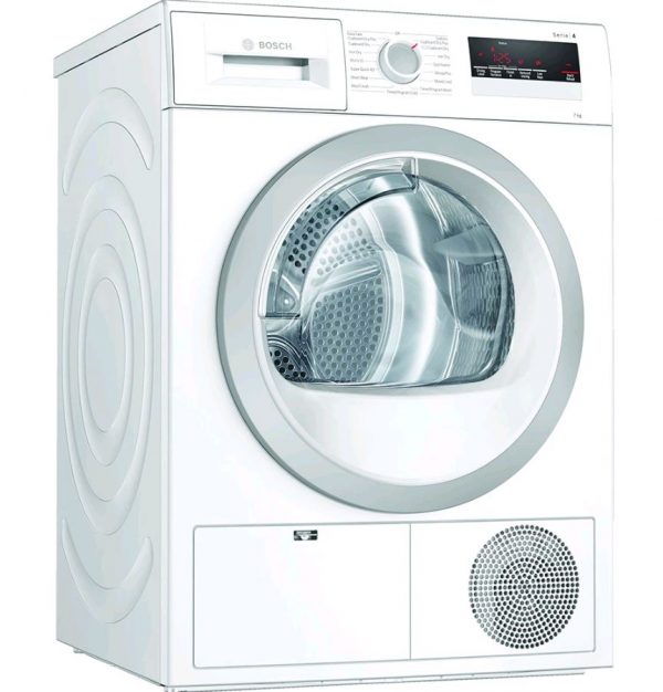 Bosch Serie 4, Condenser tumble dryer, 8 kg – WTN85201GB