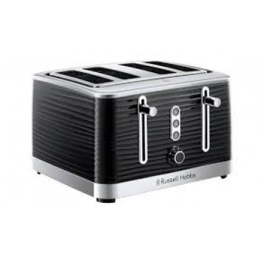 RUSSELL HOBBS Inspire 4-Slice Toaster – Black – 24381