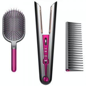 Dyson Corrale Gift Edition Hair Straightener & Styling Set – Black Nickel/Fuchsia – 371675-01