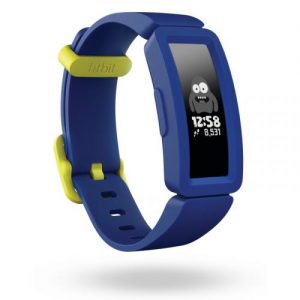 Fitbit Ace 2 Activity Tracker for Kids 6+ Night Sky and Neon Yellow Clasp – 79-FB414BKBU