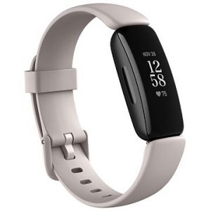Fitbit Inspire 2 Health & Fitness Smart Watch | Lunar White | 79-FB418BKWT