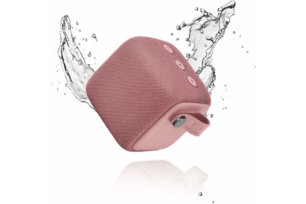 Fresh ‘n Rebel Rockbox Bold S Dusty Pink Waterproof Bluetooth Speaker – 1RB6000DP – 656487