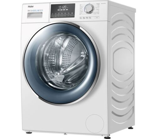 Haier HW120-B14876 12KG 1400 Spin Freestanding Washing Machine – White