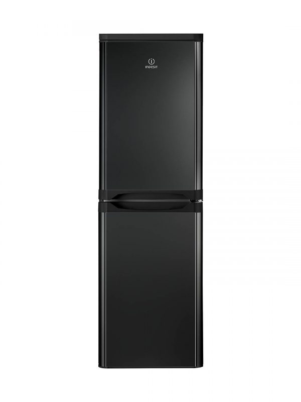 Indesit 50/50 fridge freezer black – IBD5517B