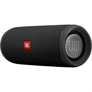 JBL Flip 5 Portable Waterproof Speaker – Black – JBLFLIP5BLK
