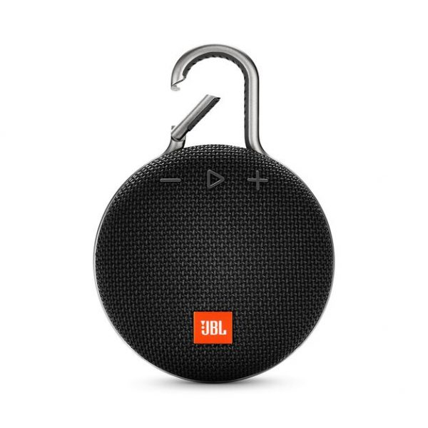 JBL Clip 3 Portable Bluetooth Speaker – Black – JBLCLIP3BLK