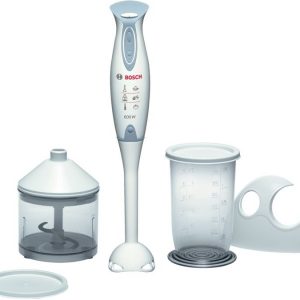 Bosch Hand Blender and Accessories, 600W – White/Grey – MSM6300GB