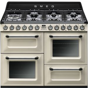 Smeg TR4110P1 Victoria Traditional 110cm Dual Fuel Range Cooker