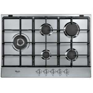 Whirlpool 70cm Five Burner Gas Hob Stainless Steel – AKR318IX