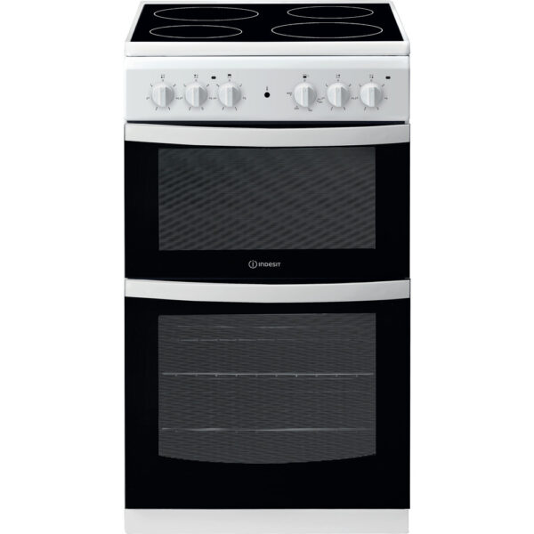 Indesit 50cm Ceramic Cooker - ID5V92KMWUK