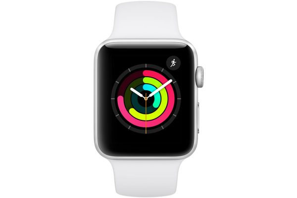 Apple Watch Series 3 42mm Aluminium Case with Sports Band - Silver | MTF22B/A