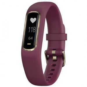 Garmin Vivosmart 4 Smart Watch – Rose Gold & Berry – GAR-010-01995-01