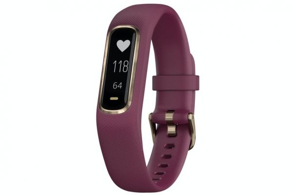 Garmin Vivosmart 4 Smart Watch – Rose Gold & Berry – GAR-010-01995-01