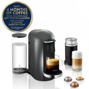 Krups Nespresso Vertuo Plus with Aeroccino | XN902T40