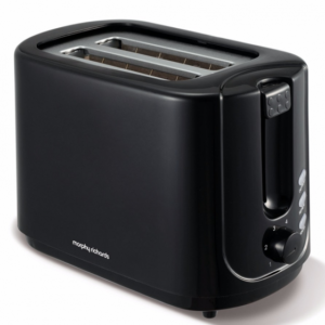 Morphy Richards Essential Black 2 Slice Toaster | 980506