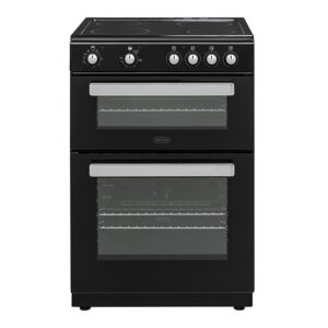 Belling 50cm Ceramic D/Oven Cooker – Black – FS50EDOFCBLK