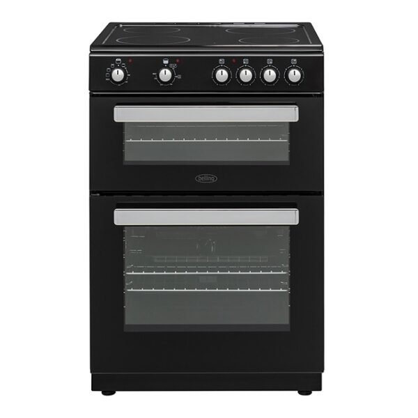 Belling 60cm Freestanding Electric Cooker – Black – BFSE60TCBLK