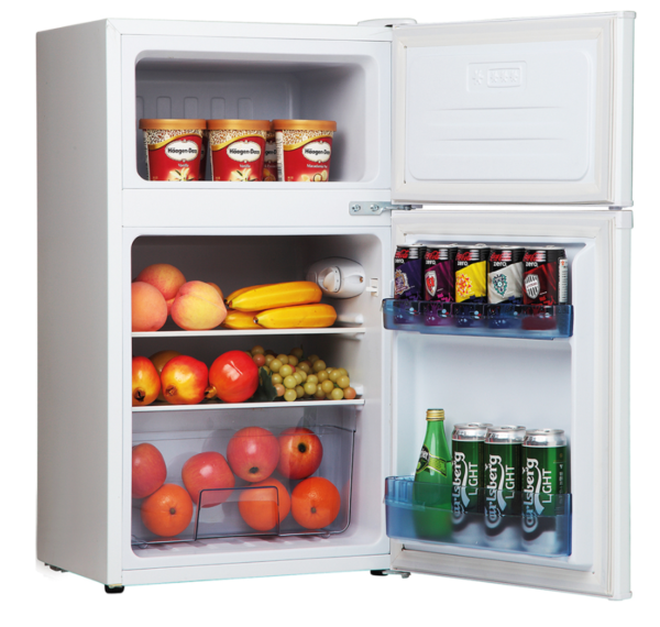 Amica 71 Litre Freestanding Fridge Freezer 20/80 Split A+ Energy Rating 48cm Wide - White - FD1714 - Image 2