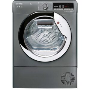 Hoover Condenser Tumble Dryer, 9kg Load, B Energy Rating, Silver – DXC9TCER