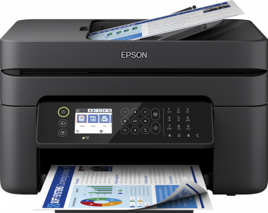 Epson WorkForce Print/Scan/Copy/Fax Wi-Fi Printer with ADF, Black – WF2850DWF