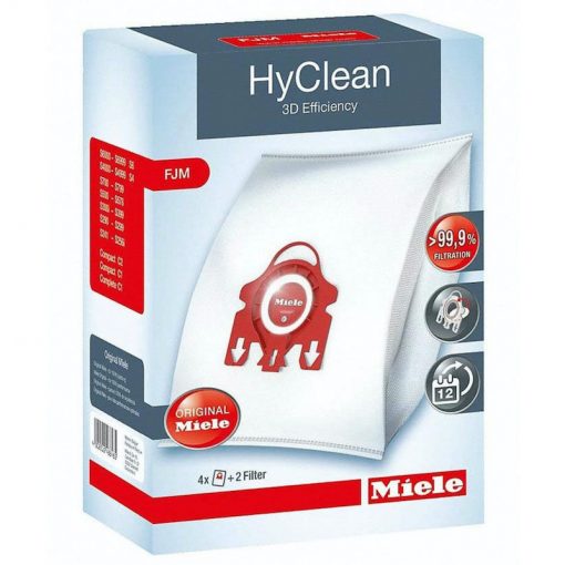 Miele Dust Bags FJM HyClean - 4 Pack