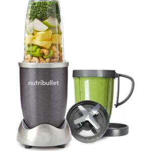 Nutri Bullet 600W Series Juicer Blender 8 Piece set – White – NBL8