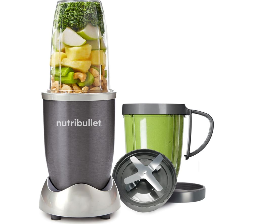 Nutri Bullet 600W Series Juicer Blender 8 Piece set - White - NBLW8