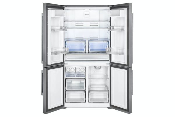 Smeg Freestanding American Fridge Freezer Stainless Steel - FQ60XDF - Image 2