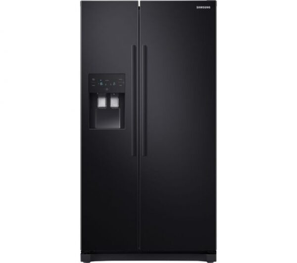 Samsung RS300 Black American Style Fridge Freezer Water + Ice I RS50N3413BC/EU