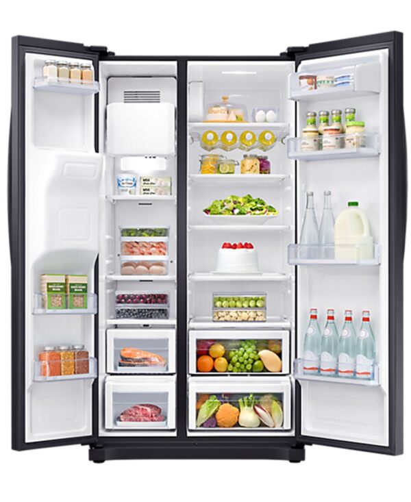 Samsung RS300 Black American Style Fridge Freezer Water + Ice – RS50N3413BC/EU