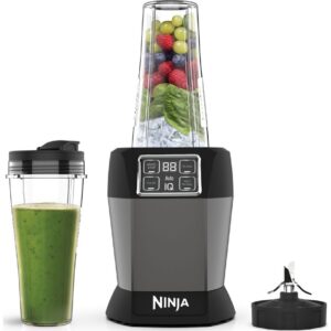 Ninja Auto-IQ 0.7L 1000W Personal Blender Black & Silver – BN495UK